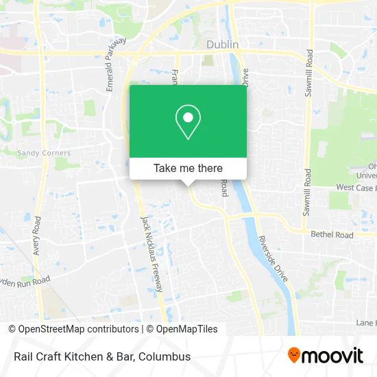 Rail Craft Kitchen & Bar map