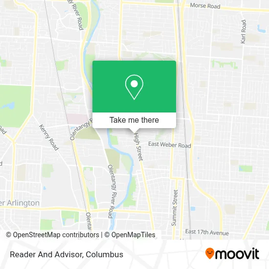 Reader And Advisor map