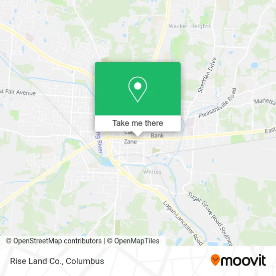 Rise Land Co. map