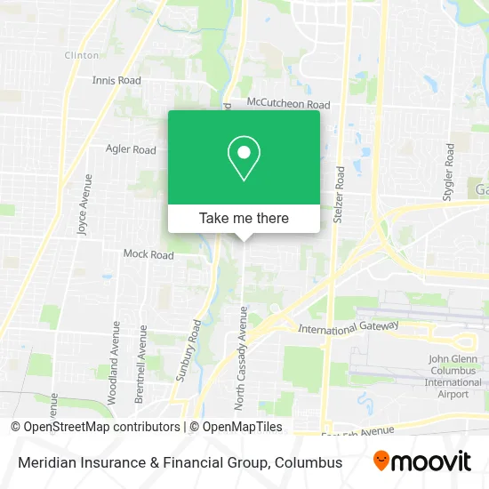 Meridian Insurance & Financial Group map