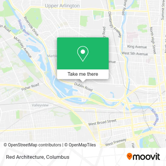 Red Architecture map