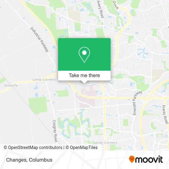 Changes map