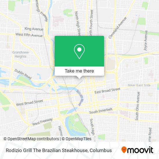 Rodizio Grill The Brazilian Steakhouse map