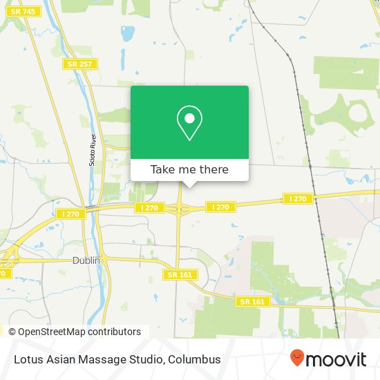 Lotus Asian Massage Studio map