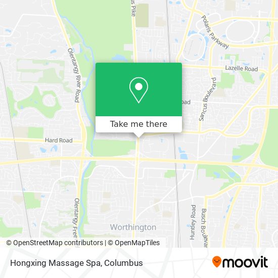 Hongxing Massage Spa map