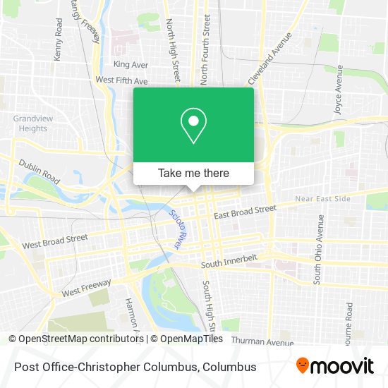 Mapa de Post Office-Christopher Columbus