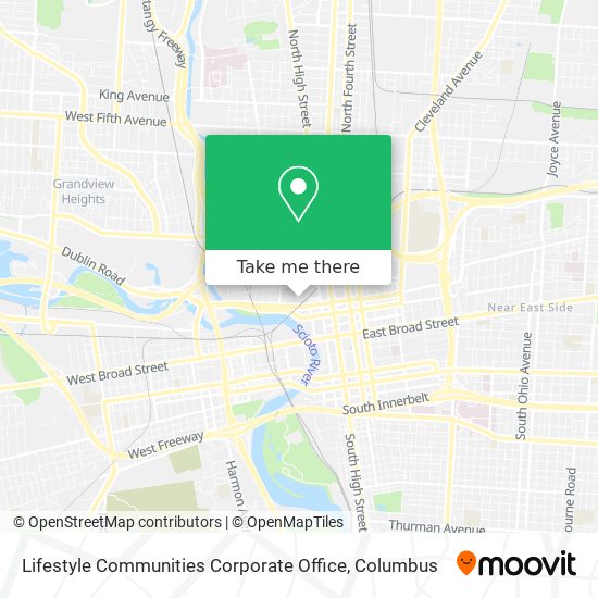 Lifestyle Communities Corporate Office map