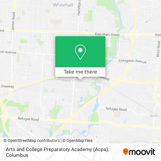 Mapa de Arts and College Preparatory Academy (Acpa)