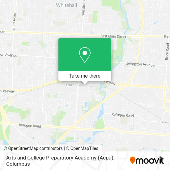Mapa de Arts and College Preparatory Academy (Acpa)