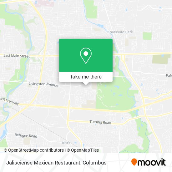 Jalisciense Mexican Restaurant map