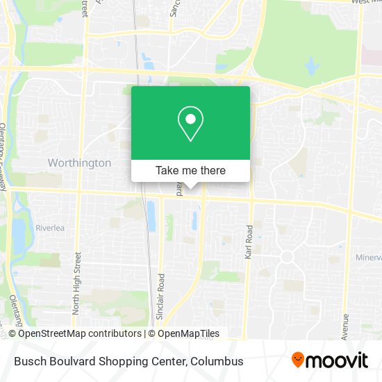 Busch Boulvard Shopping Center map