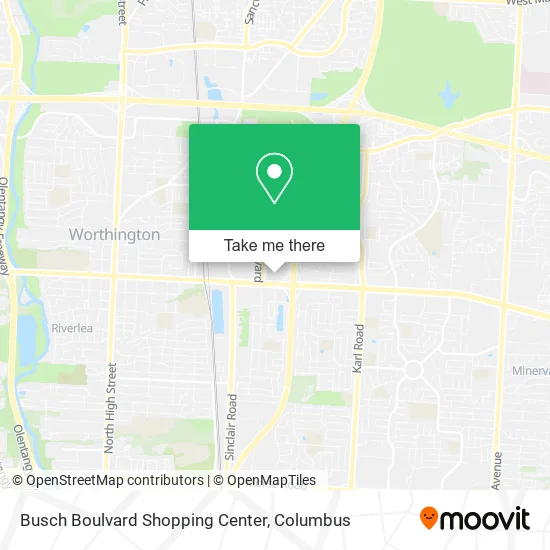 Busch Boulvard Shopping Center map