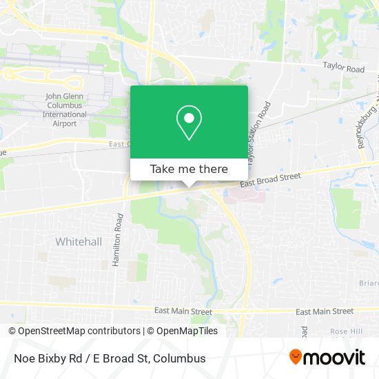 Mapa de Noe Bixby Rd / E Broad St