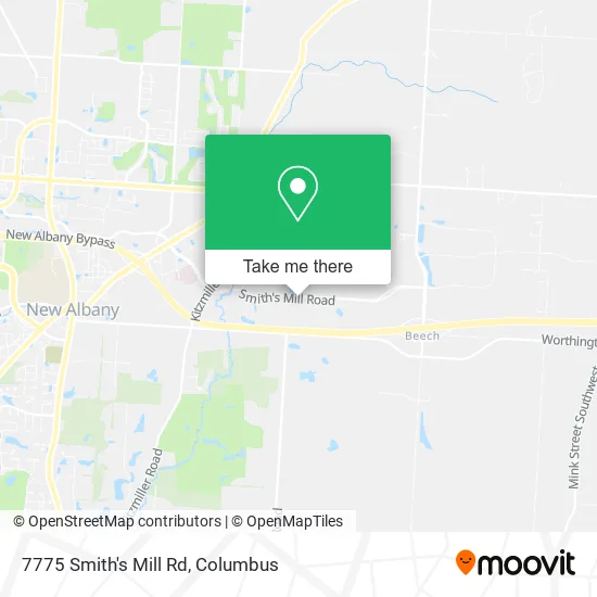 Mapa de 7775 Smith's Mill Rd