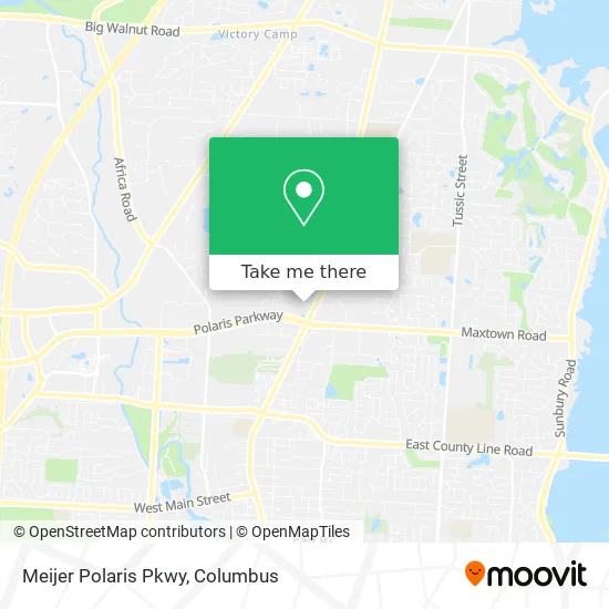 Mapa de Meijer Polaris Pkwy