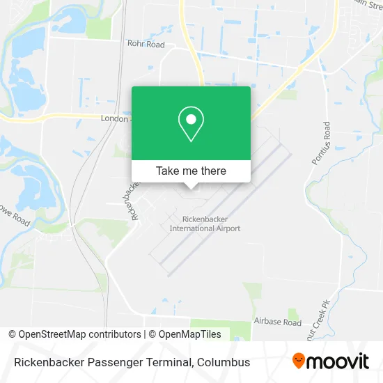 Rickenbacker Passenger Terminal map