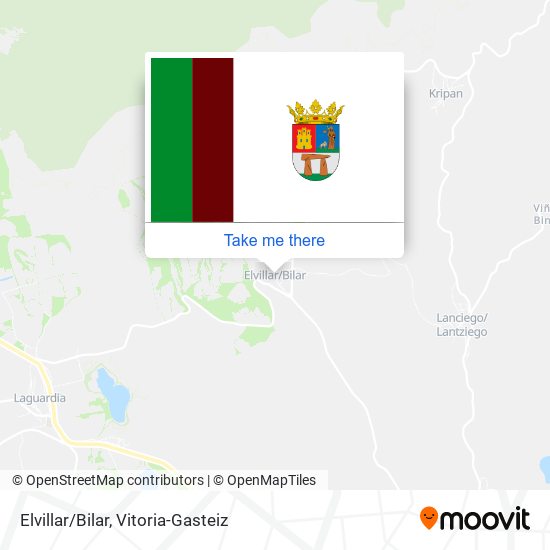 mapa Elvillar/Bilar