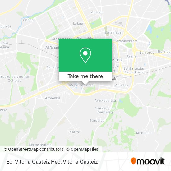 mapa Eoi Vitoria-Gasteiz Heo