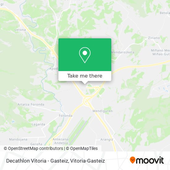 Decathlon Vitoria - Gasteiz map