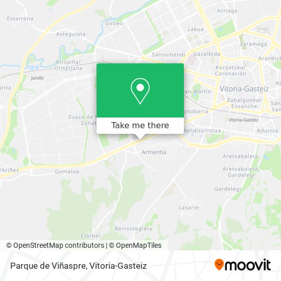 Parque de Viñaspre map