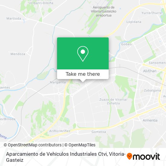 Aparcamiento de Vehículos Industriales Ctvi map