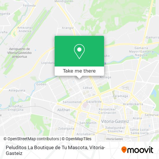 mapa Peluditos La Boutique de Tu Mascota