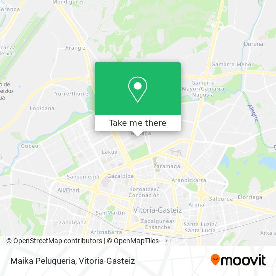 mapa Maika Peluqueria