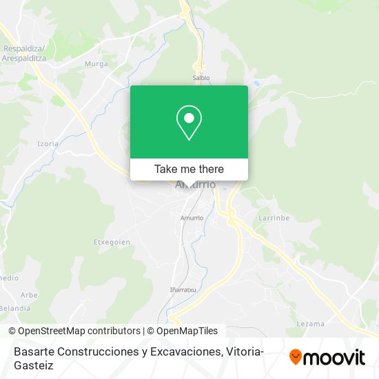 Basarte Construcciones y Excavaciones map