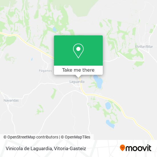 Vinicola de Laguardia map