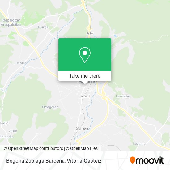 Begoña Zubiaga Barcena map