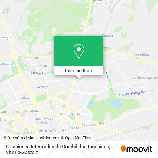 mapa Soluciones Integradas de Durabilidad Ingenieria