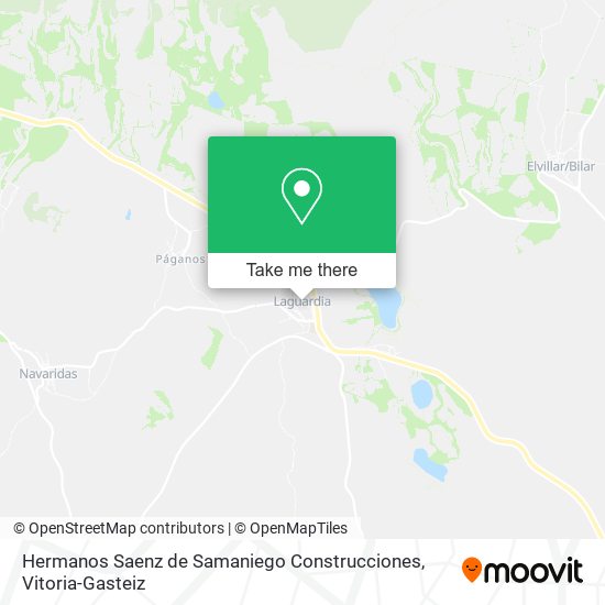 mapa Hermanos Saenz de Samaniego Construcciones