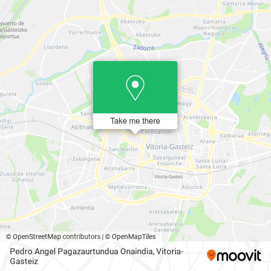 mapa Pedro Angel Pagazaurtundua Onaindia