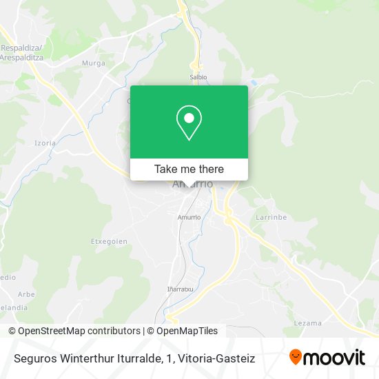 mapa Seguros Winterthur Iturralde, 1