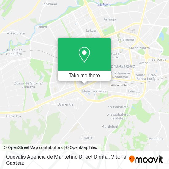 Quevalis Agencia de Marketing Direct Digital map