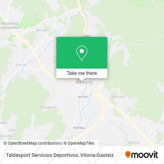 mapa Taldesport Servicios Deportivos