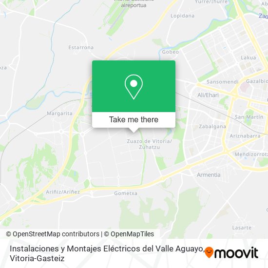 Instalaciones y Montajes Eléctricos del Valle Aguayo map