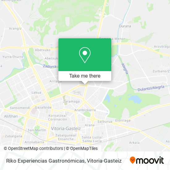 Riko Experiencias Gastronómicas map