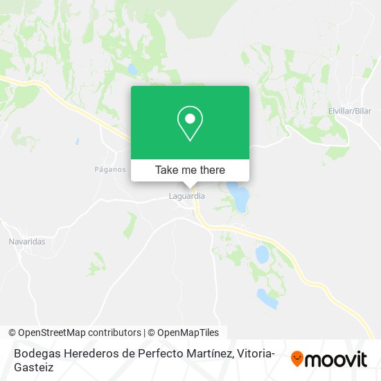 Bodegas Herederos de Perfecto Martínez map