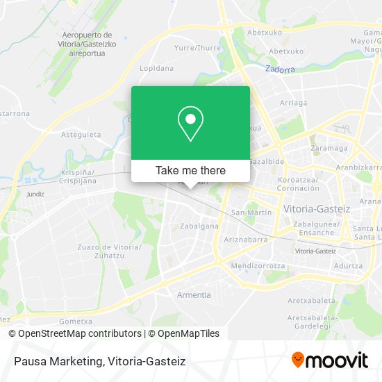 Pausa Marketing map
