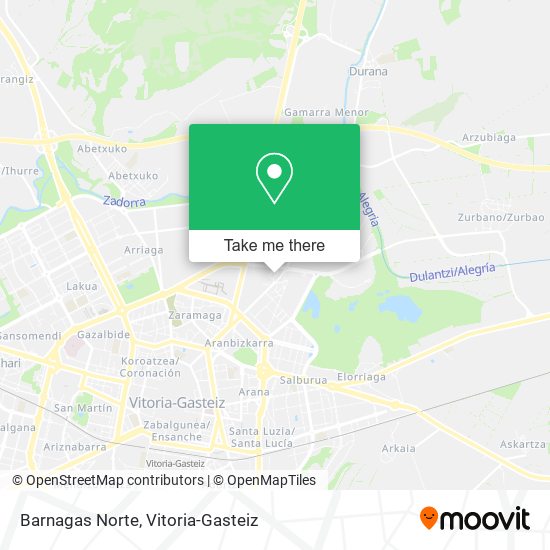 Barnagas Norte map