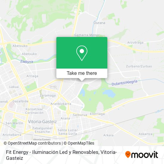 Fit Energy - Iluminación Led y Renovables map
