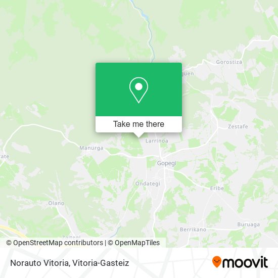 Norauto Vitoria map