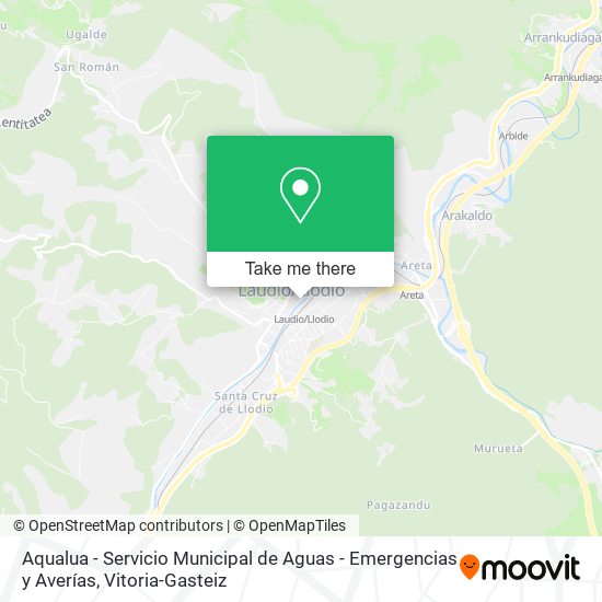 mapa Aqualua - Servicio Municipal de Aguas - Emergencias y Averías