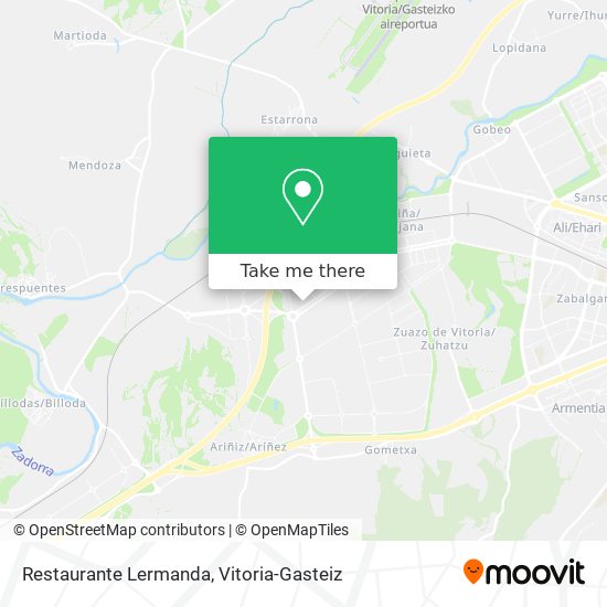 mapa Restaurante Lermanda