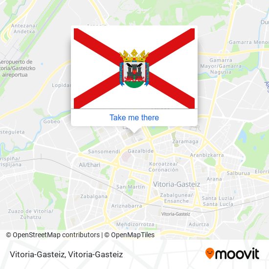 mapa Vitoria-Gasteiz