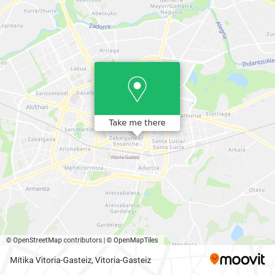 mapa Mítika Vitoria-Gasteiz