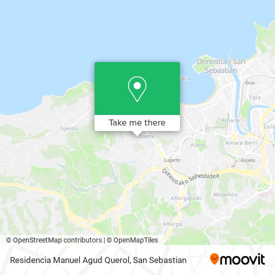 Residencia Manuel Agud Querol map