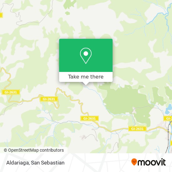 Aldariaga map