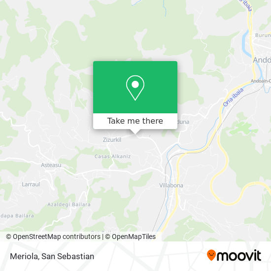 Meriola map